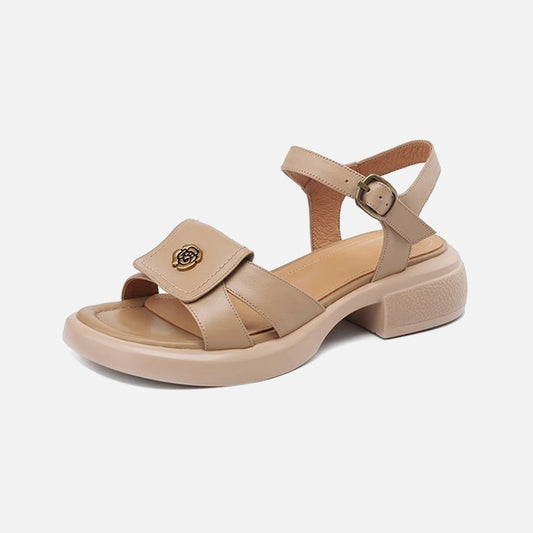 Thick-soled Comfortable Buckle Sandals