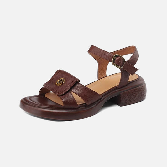 Thick-soled Comfortable Buckle Sandals