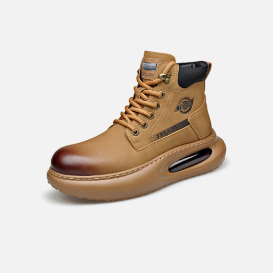 Non-slip Low-top Leather Boots